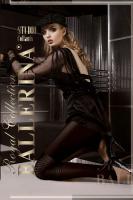 Leggings neri in microfibra. Art. 038