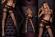 Collant beige/nero effetto reggicalze. Art. 307