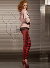 Leggings rosso rubino art. 061