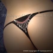 BELLYSTRING: modello PAMPILLES STRASS.