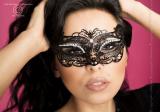 Maschera filigranata con strass. Mod. 3754