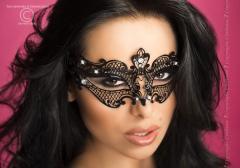 Maschera filigranata con strass. Mod. 3755