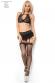 Completino intimo set 3 pezzi. Nero.