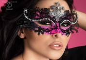 Maschera filigranata con strass. Mod. 3993