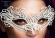 Maschera filigranata con strass. Mod. 3995