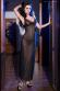 Neglig in tulle e pizzo con stringatura posteriore.