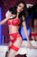 Set 3 pezzi in pizzo. Rosso