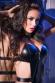 Body nero in similpelle con collarino.