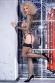 CHILIROSE: set 3 pezzi a rete con calze.