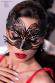 Maschera filigranata con strass. Mod. 4326