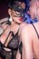 Maschera filigranata con strass. Mod. 4326