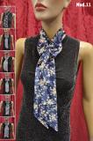 Foulard con papillon in diverse fantasie.
