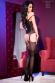 Bodystocking aperto con asolature.