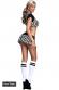 Costume da donna arbitro 3 pezzi.