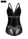 Body schiena nuda con bretelle posteriori.