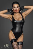 Body sgambato in tessuto Powerwetlook.