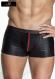 Boxer neri con zip rossa.