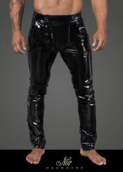 Pantaloni lunghi da uomo in PVC elasticizzato.