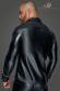 Camicia uomo maniche lunghe in Powerwetlook e PVC.