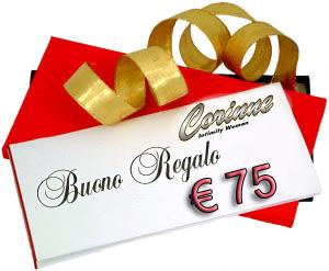BUONO REGALO 75 Euro