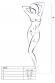 Catsuit rete con disegno.