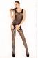Catsuit semicoprente con asolature.