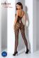 Catsuit con intagli ovali.