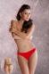 Mini tanga brasiliana. Rosso