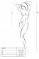Body con asolature e sottili bretelline, aperto al cavallo.
