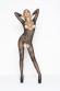 Catsuit disegno spigato aperto al cavallo.