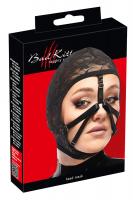 Maschera integrale in pizzo con cinghie regolabili.